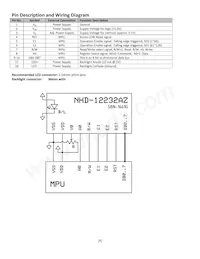 NHD-12232AZ-FSW-GBW Datenblatt Seite 4