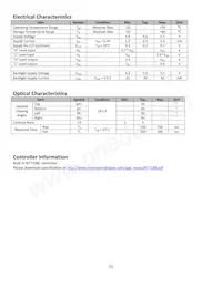 NHD-12864AZ-FSW-FBW Datasheet Page 5