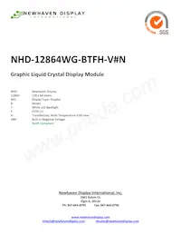 NHD-12864WG-BTFH-V#N數據表 封面