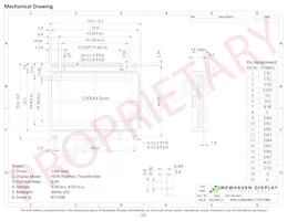 NHD-12864WG-CTFH-V#N Datasheet Page 3