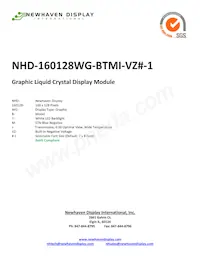 NHD-160128WG-BTMI-VZ#-1 Datasheet Copertura