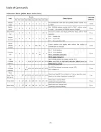 NHD-16032BZ-FL-YBW Datasheet Pagina 6