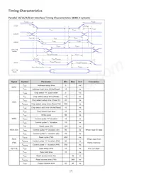 NHD-2.4-240320CF-CSXN#-FT Datasheet Pagina 7