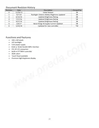 NHD-2.4-240320CF-CSXV#-F數據表 頁面 2