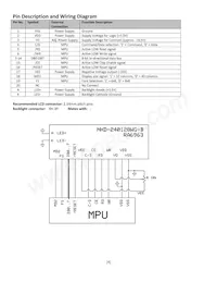 NHD-240128WG-BTFH-VZ# Datasheet Pagina 4