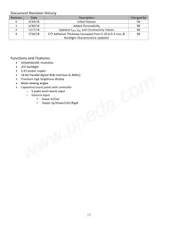 NHD-3.5-320240MF-ASXV#-CTP Datasheet Pagina 2