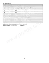 NHD-320240WX-COTFH-V#I041 Datasheet Page 4