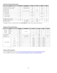 NHD-7.0-800480EF-ASXV#數據表 頁面 5