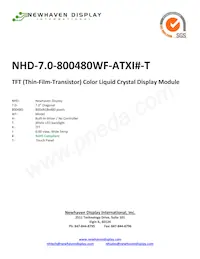 NHD-7.0-800480WF-ATXI#-T 데이터 시트 표지