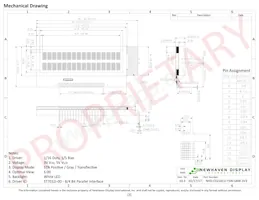 NHD-C0216CU-FSW-GBW-3V3 Datasheet Pagina 3