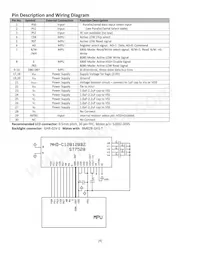 NHD-C128128BZ-FSW-GBW 데이터 시트 페이지 4