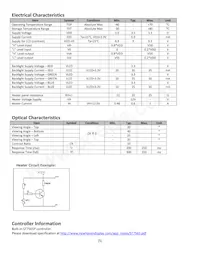 NHD-C12864A1Z-FS(RGB)-FBW-HT1 Datenblatt Seite 5
