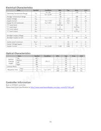 NHD-C12864A1Z-FSW-FBW-HTT Datasheet Page 5
