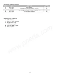 NHD-C12864CR-FSW-GBW Datasheet Page 2