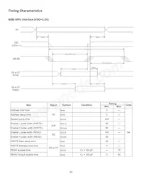 NHD-C12864KGZ-FSW-GBW Datenblatt Seite 6