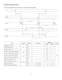 NHD-C12864M1R-FSW-FTW-3V6 Datasheet Pagina 7