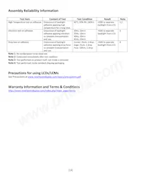 NHD-C12864M1R-FSW-FTW-3V6 Datasheet Page 13