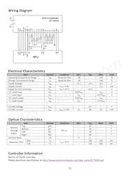 NHD-C12864WC-FSW-FBW-3V3-M Datenblatt Seite 5