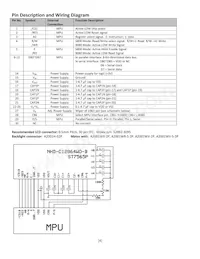 NHD-C12864WO-B1TFH#-M Datasheet Page 4