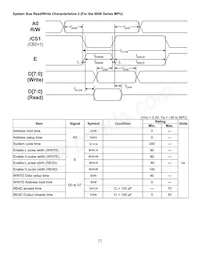 NHD-C12864WO-B1TFH#-M Datasheet Page 7