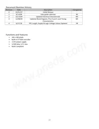 NHD-C160100AZ-RN-GBW Datasheet Page 2