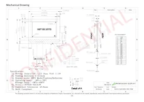 NHD-C160100CZ-RN-FBW Datasheet Page 3