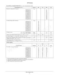 NP1500SCT3G Datasheet Page 2