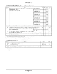 NP3500SBMCT3G Datasheet Page 3
