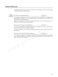 NV4W-MG41 Datasheet Pagina 11