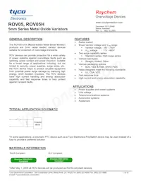 ROV05H820K-S-2 Datenblatt Cover