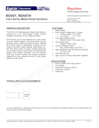 ROV07H821K-S-2 Datasheet Cover