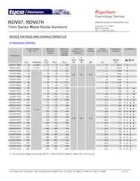 ROV07H821K-S-2 Datasheet Page 3