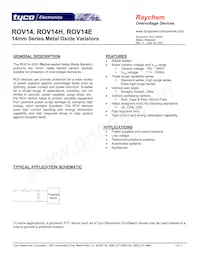 ROV14H911K-S-2 Datasheet Cover