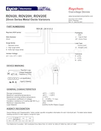 ROV20H681K-S-2 Datasheet Page 2