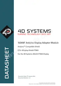 SK-FT843-ADAM-W Datasheet Cover
