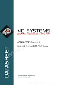 SK-FT843-W Datasheet Cover