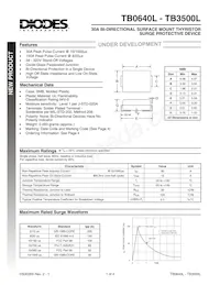 TB3500L-13 Datasheet Cover