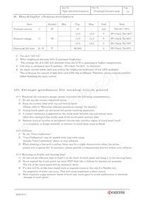 TCG035QVLPAAFA-AA00 Datasheet Page 16