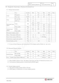 TCG057QVLCS-H50 Datasheet Page 11