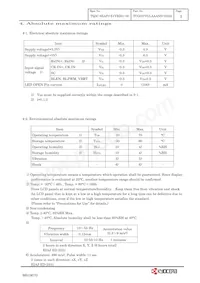 TCG057VGLAAANN-GN20 Datasheet Pagina 5