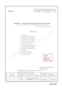 TCG070WVLPAANN-AN50 Datasheet Cover