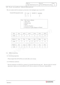 TCG070WVLPAANN-AN50 Datenblatt Seite 16