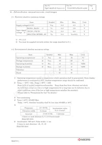 TCG070WVLPEANN-AN00 Datasheet Pagina 5