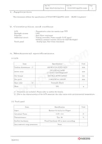 TCG070WVLQAPFA-AA00數據表 頁面 4