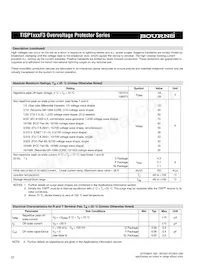 TISP1082F3DR-S Datasheet Page 2