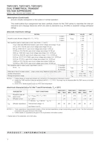 TISP2180F3DR-S Datasheet Pagina 2