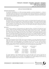 TISP2320F3DR-S Datasheet Pagina 11