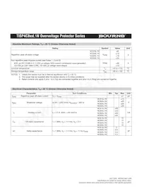 TISP4C035L1NR-S Datasheet Page 2