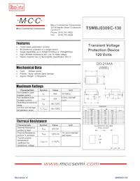 TSMBJ0309C-130 Datasheet Cover