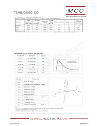 TSMBJ0509C-130 Datasheet Page 2